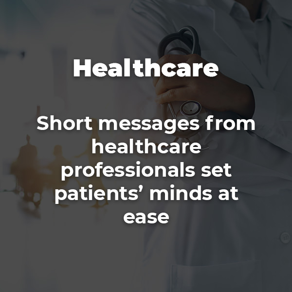 Patient communication in the healthcare industry