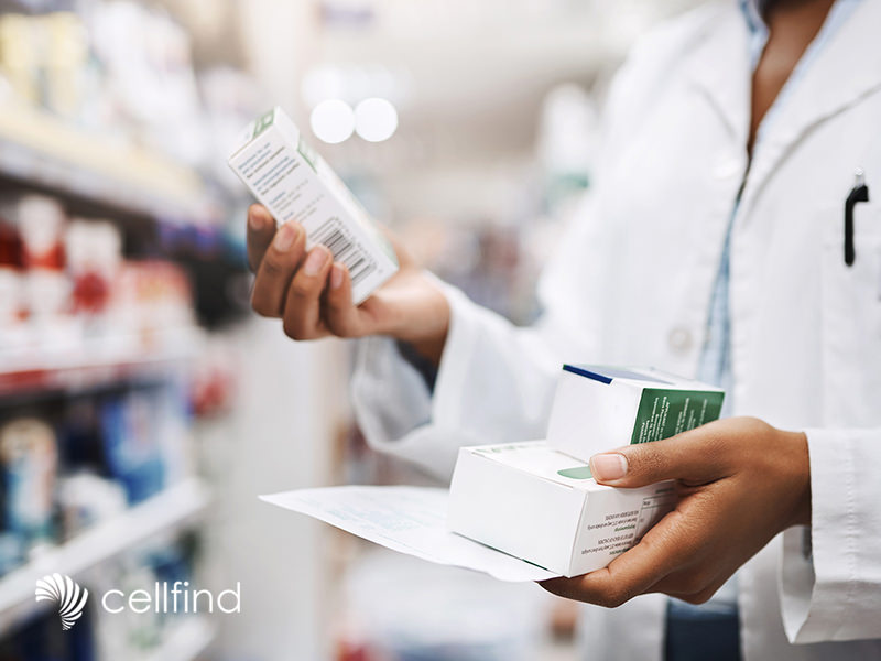 cellfind WhatsApp chatbot for pharmacy customer service