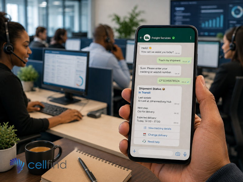 Cellfind Case Study Express Freight Provider Transforms Delivery Communication Through WhatsApp